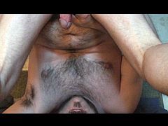 Self facial and eating my own cum #2