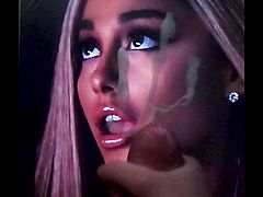 Ariana Grande Cum Tribute 5