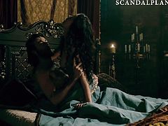 Karen Hassan Sex Scene from 'Vikings' On ScandalPlanet.Com