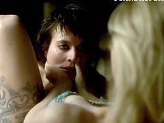 Katheryn Winnick Lesbian Sex in Vikings on ScandalPlanet.Com