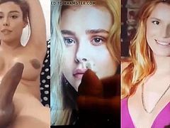 Celebrity and Shemale Cumpilation 1