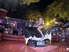 Slutty Bull Riders in Key West Club