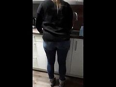 German Teen in Jeans - Hidden Cam No 4