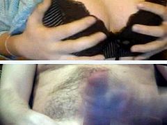 Hot girl show nice boobs on chat