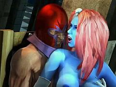 Mystique - Sucking And Fucking Magneto