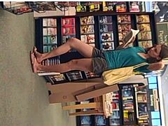 Candid Feet In Flip Flops Filmer Jerks Off off Cam