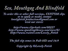 Clip 21Lil - Fucked with Ballgag and Blindfold - 2ndCAM