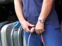 Truckers Peeing in Public 123