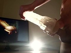 transparent fleshlight cumtribute - mr73