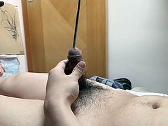 urethral sounding with vibrator
