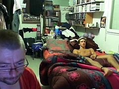 A twink masturbates in cam