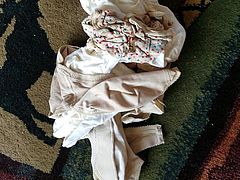 My panty collection bucket 3 panties