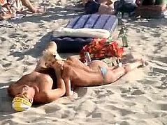 Big Boobs Hot Topless MILFs Voyeur Beach Amateur Video