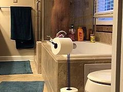 Hidden cam catches sexy neighbor girl in shower