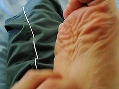 Rubbing my feet (2)