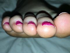 Dirty college white girl feet