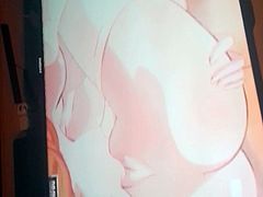 I masturbate while watching a hentai video on TV