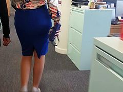 Tight Skirt - Office Ass