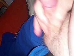 Cumshot at home