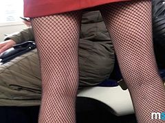 Metro dantelli corap pantyhose