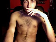 Italian boy shows himself on cam