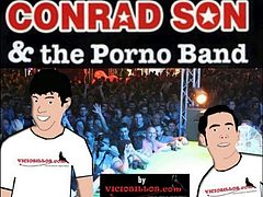 Yarisa Duran, Kiara Rules, Pantera y Rubi with the pornoband Salon erotico de Murcia 2015
