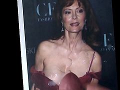 Cum on pics Susan sarandon, Salma Hayek, sandra Bullock, ...