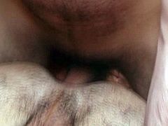 See him rides the balls fucking tight ass hole with hard cock. Wild studs fuck ass hardcore and unload cum inside the ass.