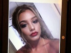 Cum tribute to chav slut Beth