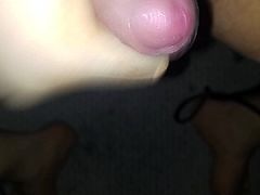 litle bit of cum