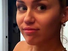 Miley Cryus in panties. short clip