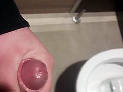 Handjob toilet truck driver