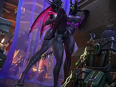 2 sexy futa nelf