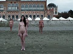 Naked people on the beach (2019)