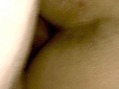 Amateur brunette wife jeweled butt plug with husband fucking