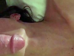 Talented young girl mouth fucking