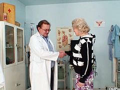 Czech Porn Star Margeaux gets a Gyno Examination