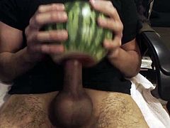 Fucking a Watermelon