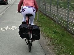 TushyLoverSweden - Creep - Bike milf part1