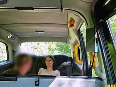 Alisa is banged hard in the car, and unintentionally she rides the fake taxi, but the horny driver is super horny and finds her the perfect prey. He jumps back and bangs her shaved cunt enthusiastically. Look at the hot babe grabbing her lusty boobs while the man hits her hole with an erect cock...