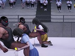 This sexual abilities competition is very erotic, the young girls know how to tightly hold massive dildos in their asses, fisting their asses and controlling their soft ass holes. The school taught how to take large cocks in their warm mouths and destroy the boner penis. The boys can masturbate and cum.