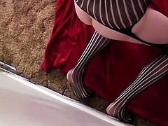 Lyra Fae - Dildo Fucking With Bodysuit