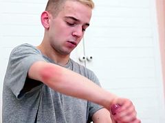 BRINGMEABOY Taylor Blaze Enjoys Mark Freedom Sensual Handjob