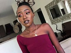 Black Beauty Gets Tight Pussy Pounded In Casting