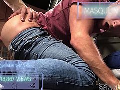 These lovers went on a fun ride on a sunny. It seems to turn them on since they start romancing and end up fucking in the car. Watch how the dominant stud rims his lover’s ass in a romantically lit tone and later inserts his cock inside his ass as they jerk off together.