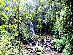 Waterfall visit and sex at home after
