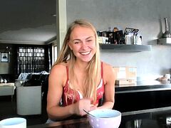 Naked Blonde Teen Girl Pussy Masturbation On Webcam