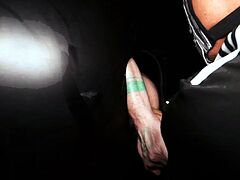 Sub Gay Receives Double Anal Fisting