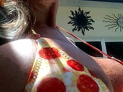 Amateur Busty Mature Big Ass Dildo Masturbation