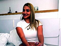 Big Tits Blonde Latina Rammed Rough POV